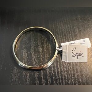 Sequin Gold Tone Bracelet